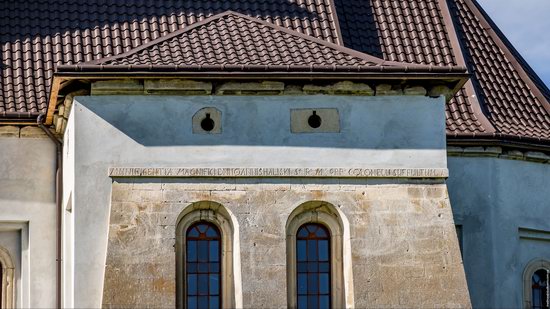 Defensive Roman Catholic Church in Bishche, Ukraine, photo 13