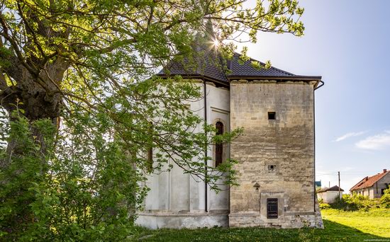 Defensive Roman Catholic Church in Bishche, Ukraine, photo 15