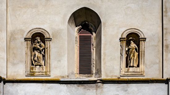 Defensive Roman Catholic Church in Bishche, Ukraine, photo 6