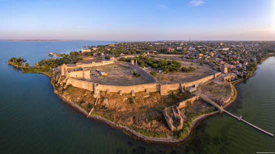 Akkerman Fortress from above, Ukraine, photo 1