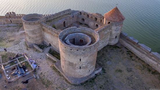 Akkerman Fortress from above, Ukraine, photo 11