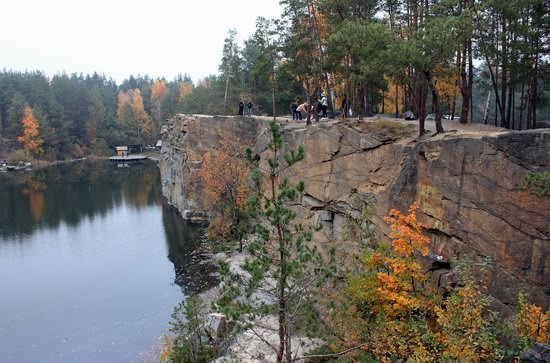 Abandoned and Flooded Korostyshivsky Quarry, Ukraine, photo 11