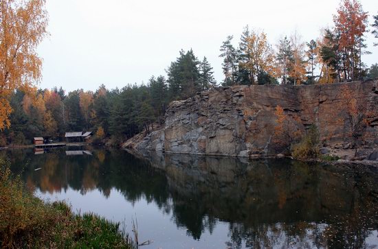 Abandoned and Flooded Korostyshivsky Quarry, Ukraine, photo 12