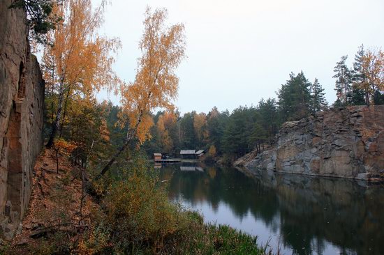 Abandoned and Flooded Korostyshivsky Quarry, Ukraine, photo 14