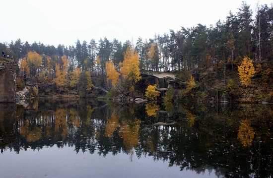 Abandoned and Flooded Korostyshivsky Quarry, Ukraine, photo 2