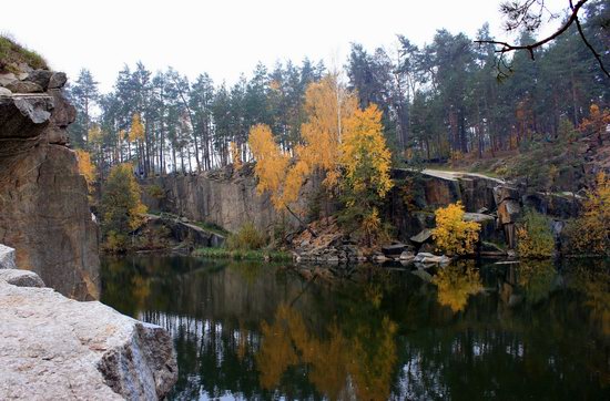 Abandoned and Flooded Korostyshivsky Quarry, Ukraine, photo 5