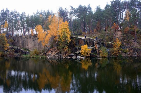 Abandoned and Flooded Korostyshivsky Quarry, Ukraine, photo 6