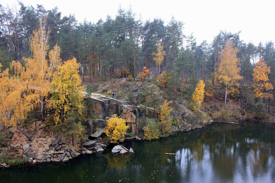 Abandoned and Flooded Korostyshivsky Quarry, Ukraine, photo 9