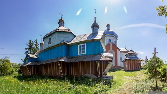 Church of St. Nicholas in Lazarivka, Ternopil region, Ukraine, photo 1