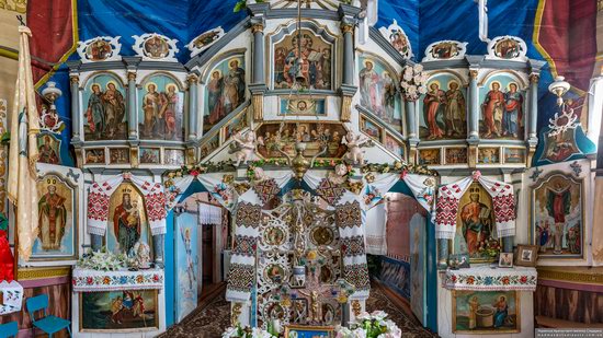 Church of St. Nicholas in Lazarivka, Ternopil region, Ukraine, photo 12