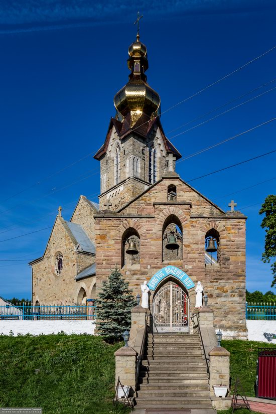 Neo-Gothic Orthodox Church in Pidhaichyky, Ukraine, photo 3