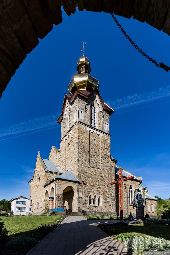 Neo-Gothic Orthodox Church in Pidhaichyky, Ukraine, photo 4