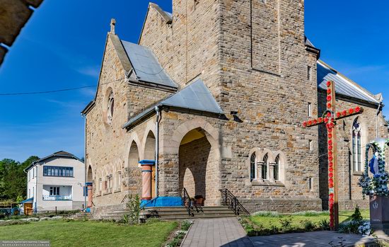 Neo-Gothic Orthodox Church in Pidhaichyky, Ukraine, photo 5