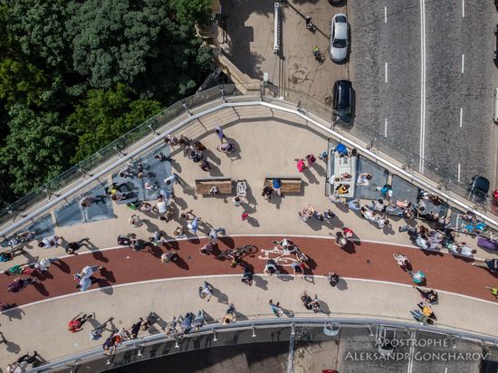 New Pedestrian and Bicycle Bridge in Kyiv, Ukraine, photo 12