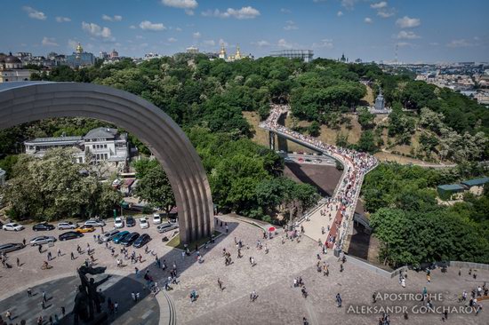 New Pedestrian and Bicycle Bridge in Kyiv, Ukraine, photo 13