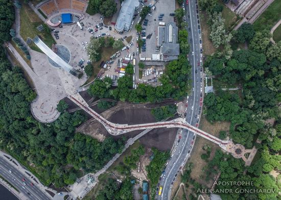 New Pedestrian and Bicycle Bridge in Kyiv, Ukraine, photo 15