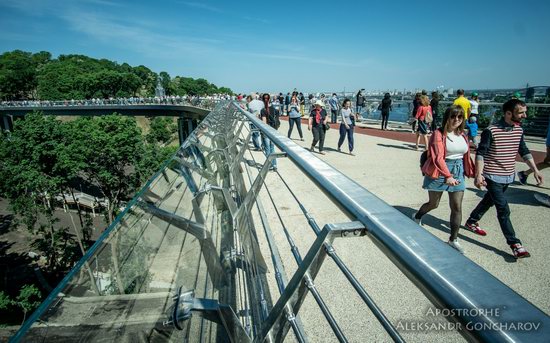 New Pedestrian and Bicycle Bridge in Kyiv, Ukraine, photo 3