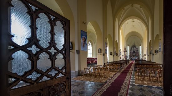 Neo-Gothic Catholic Church in Kamianka-Buzka, Ukraine, photo 10