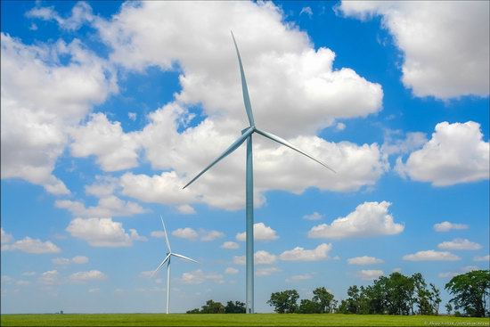 Wind Farm in Prymorsk in Southern Ukraine, photo 12