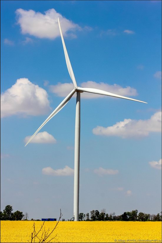 Wind Farm in Prymorsk in Southern Ukraine, photo 14