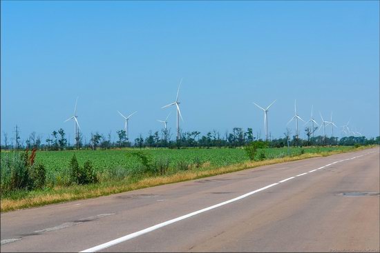 Wind Farm in Prymorsk in Southern Ukraine, photo 4