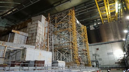 New Sarcophagus for the Chernobyl Nuclear Power Plant, Pripyat, Ukraine, photo 2