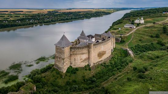 The Khotyn Fortress, Ukraine from above, photo 10