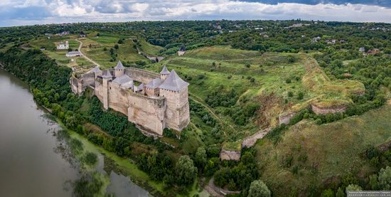 The Khotyn Fortress, Ukraine from above, photo 16