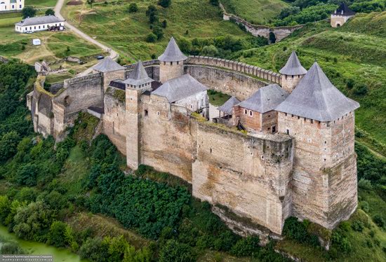 The Khotyn Fortress, Ukraine from above, photo 17