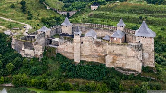 The Khotyn Fortress, Ukraine from above, photo 18