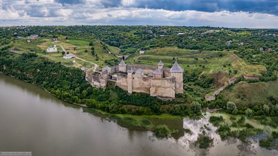 The Khotyn Fortress, Ukraine from above, photo 19