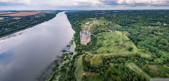 The Khotyn Fortress, Ukraine from above, photo 2