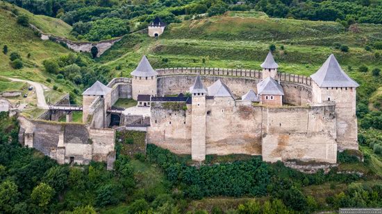 The Khotyn Fortress, Ukraine from above, photo 20