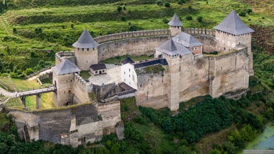 The Khotyn Fortress, Ukraine from above, photo 21