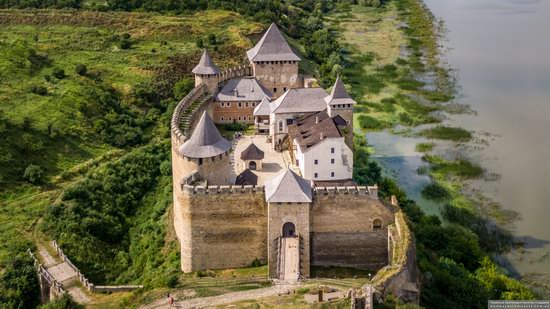 The Khotyn Fortress, Ukraine from above, photo 22