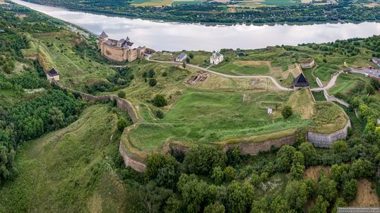 The Khotyn Fortress, Ukraine from above, photo 5