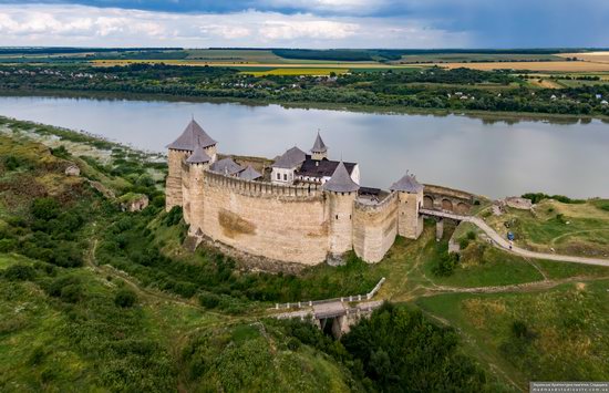 The Khotyn Fortress, Ukraine from above, photo 6