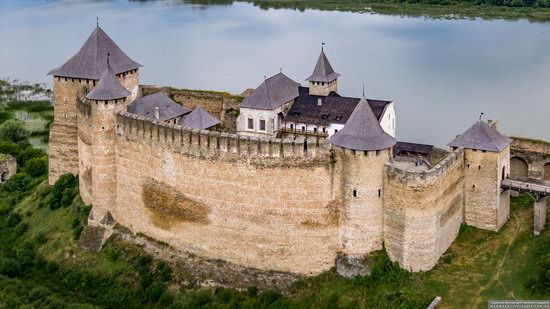 The Khotyn Fortress, Ukraine from above, photo 7