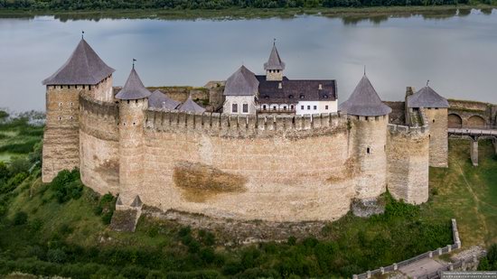 The Khotyn Fortress, Ukraine from above, photo 8