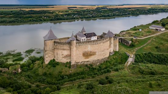 The Khotyn Fortress, Ukraine from above, photo 9