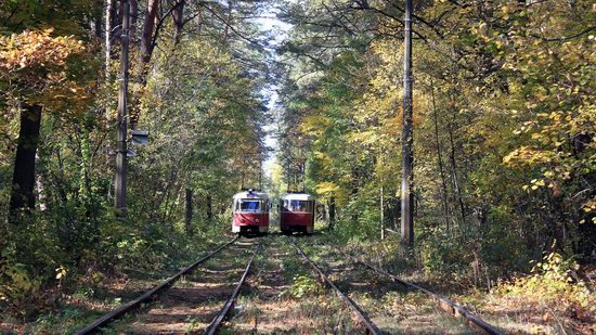 Pushcha-Vodytsya - Kyiv - the Most Scenic Tram Line in Ukraine, photo 1