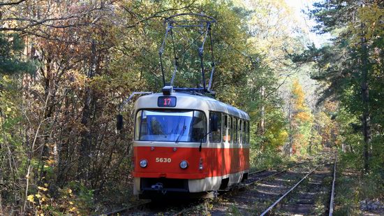 Pushcha-Vodytsya - Kyiv - the Most Scenic Tram Line in Ukraine, photo 3