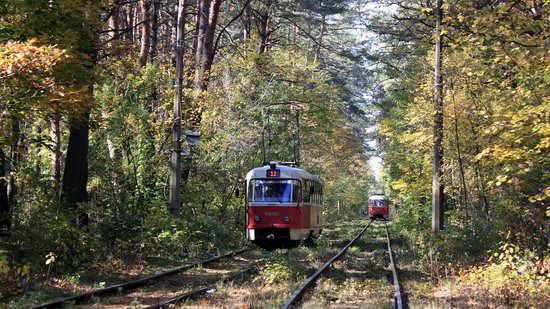 Pushcha-Vodytsya - Kyiv - the Most Scenic Tram Line in Ukraine, photo 4