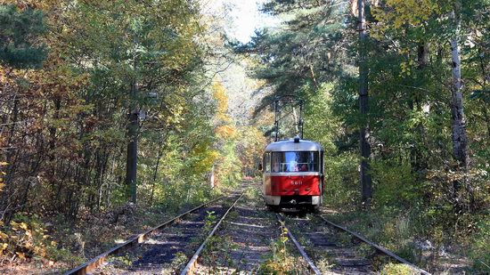 Pushcha-Vodytsya - Kyiv - the Most Scenic Tram Line in Ukraine, photo 6