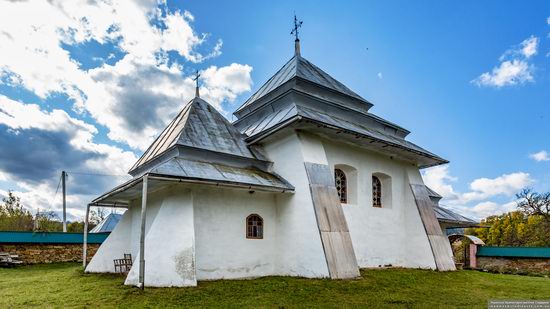 Fortified church in Rosokhy, Lviv Oblast, Ukraine, photo 12