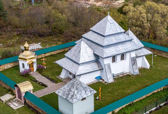 Fortified church in Rosokhy, Lviv Oblast, Ukraine, photo 2