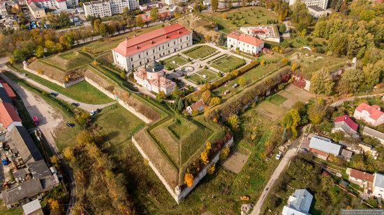 Zolochiv Castle, Ukraine from above, photo 10