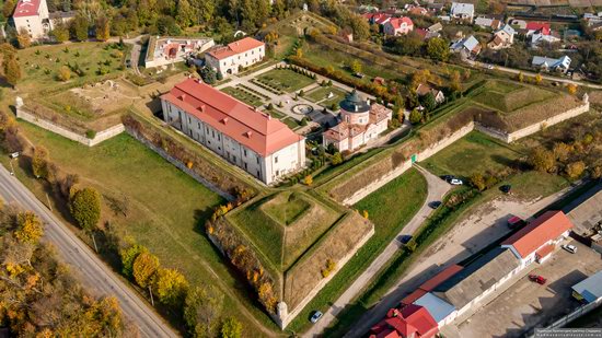 Zolochiv Castle, Ukraine from above, photo 12