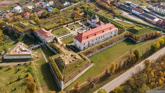 Zolochiv Castle, Ukraine from above, photo 15