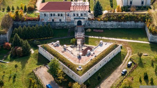 Zolochiv Castle, Ukraine from above, photo 2